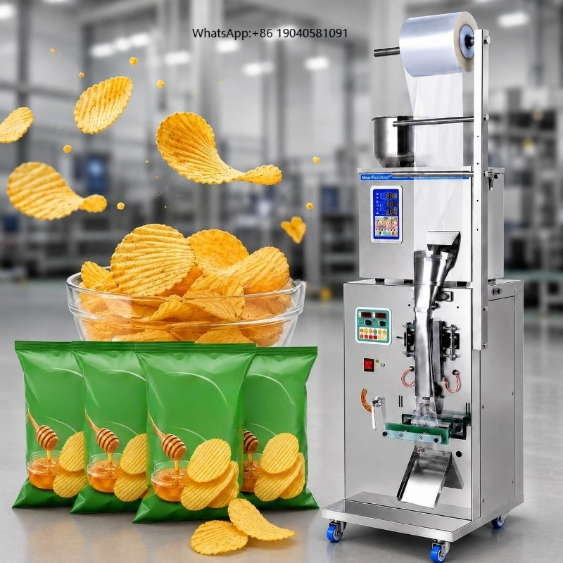 Coffee Tea Sugar - Multifunctionele, automatische verticale VFFS-verpakkingsmachine met stikstofspuitfunctie
