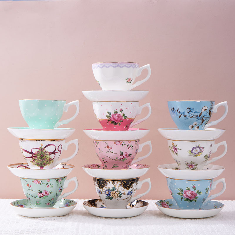Coffee Tea And Sugar Set - 1 st Franse Keramische Koffiekop Set