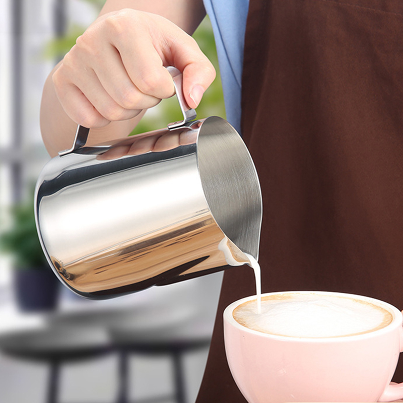 Melkopschuimer van roestvrij s - Barista Milk Jug recensie en prijs