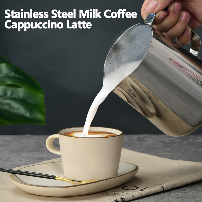 Melkopschuimer van roestvrij s - Barista Milk Jug recensie en prijs