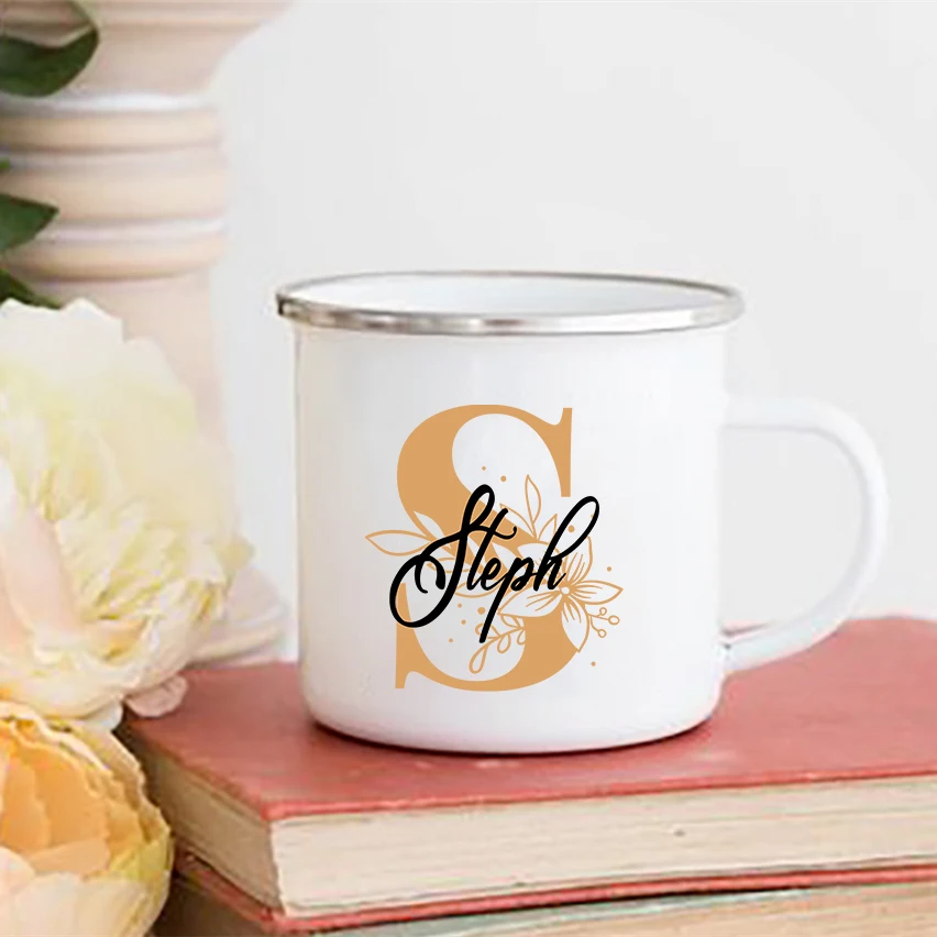 Gepersonaliseerde mokken bloem - Coffee Tea Name recensie en prijs