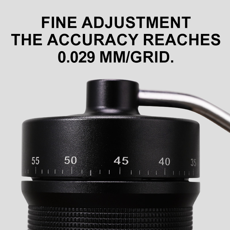 Magnetische handmatige koffiem - Burr Hand Grinder recensie en prijs