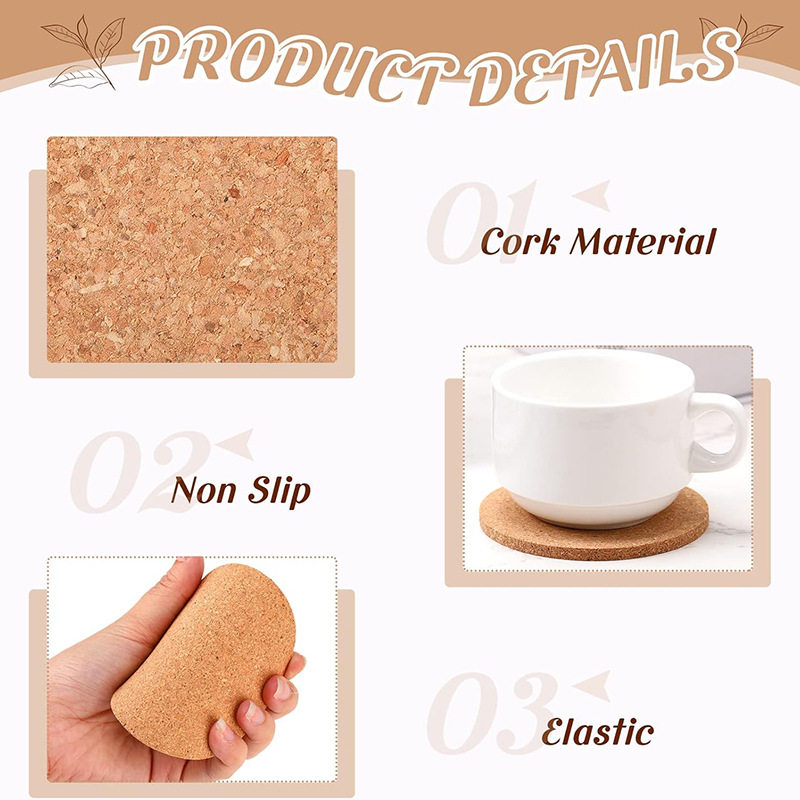 5/10/20/30PCS Ronde Houten Mat - Xbloom Coffee Tea recensie en prijs