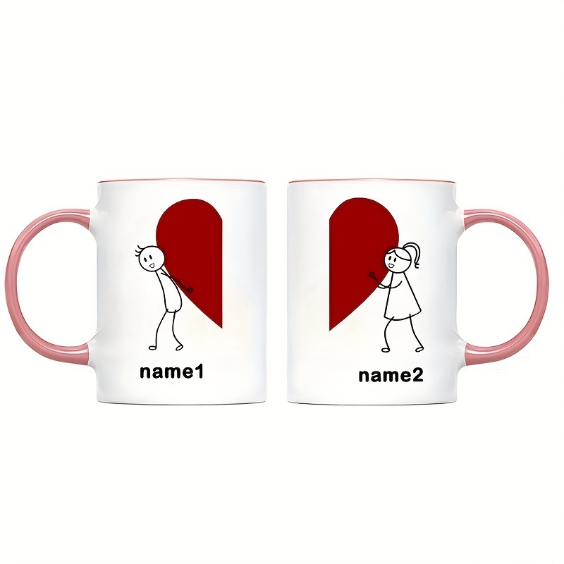 Aanpasbaar naamje Hartvormig o - Coffee Tea Name recensie en prijs