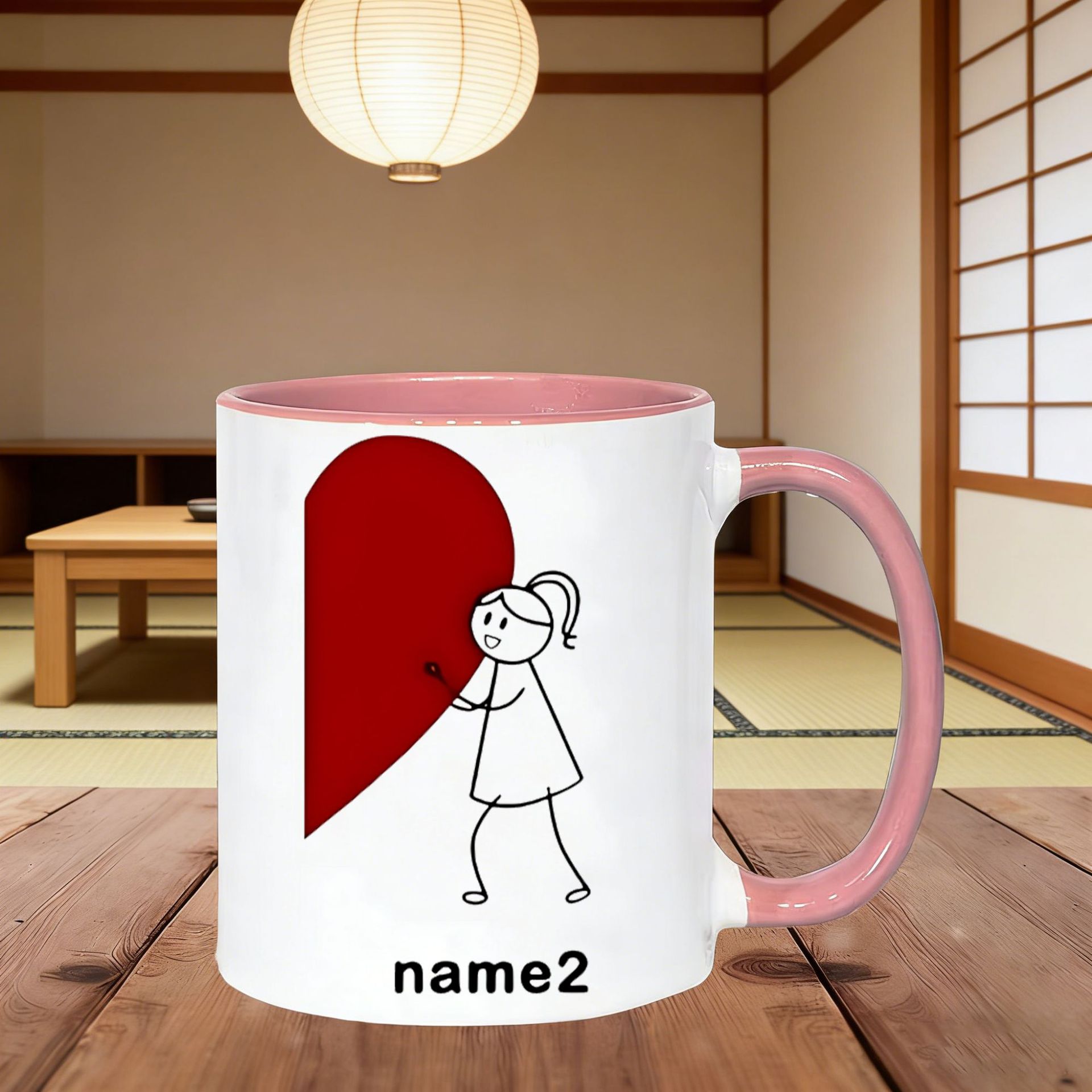 Aanpasbaar naamje Hartvormig o - Coffee Tea Name recensie en prijs