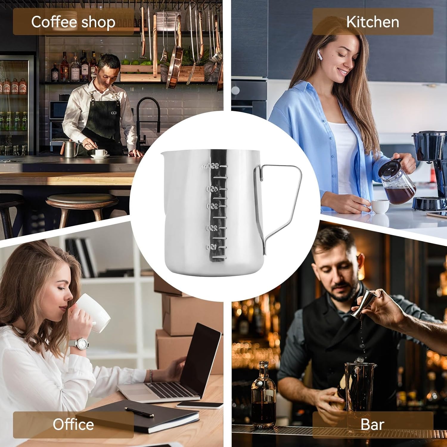 Melkopschuimer Espresso Melkop - Barista Milk Jug recensie en prijs