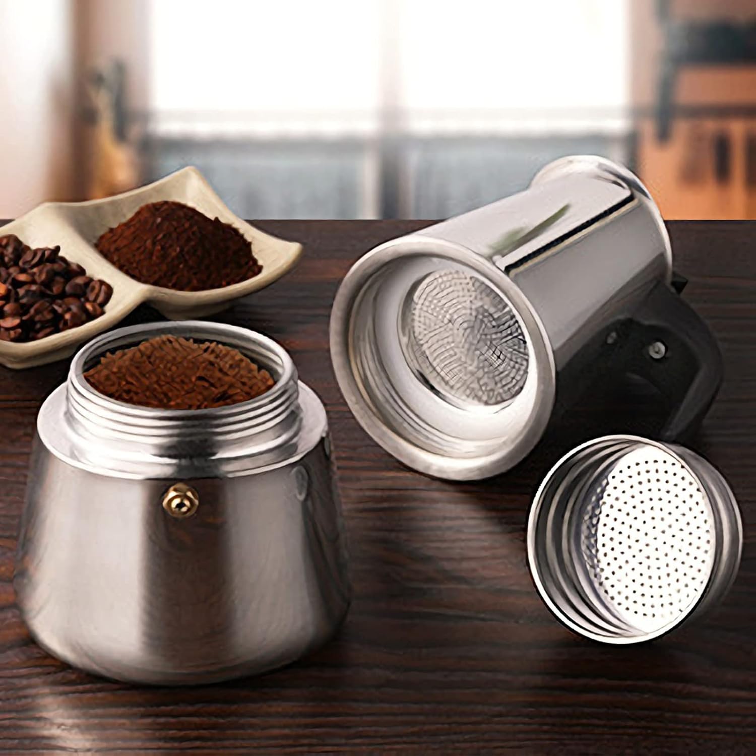 4/6/9 Cups Moka Pot Caffe Mach - Moka Pot Stove recensie en prijs
