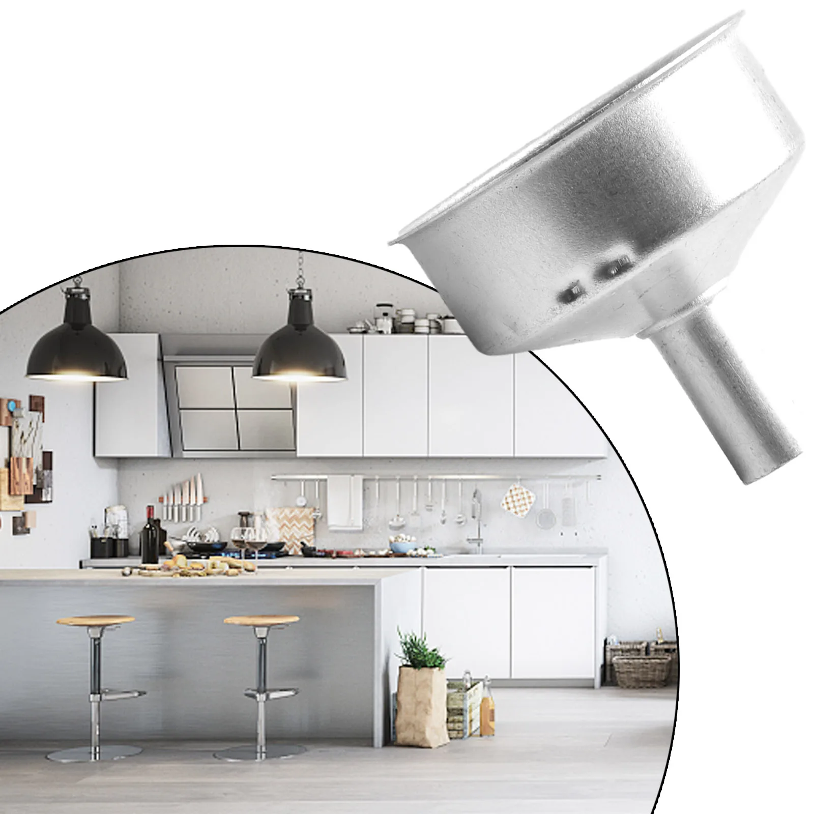 1pcs Aluminium Moka Trechter F - Moka Pot Stove recensie en prijs