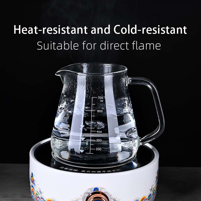 Nieuwe hoge borosilicaatglas v - Coffee Tea And Sugar Set recensie en prijs