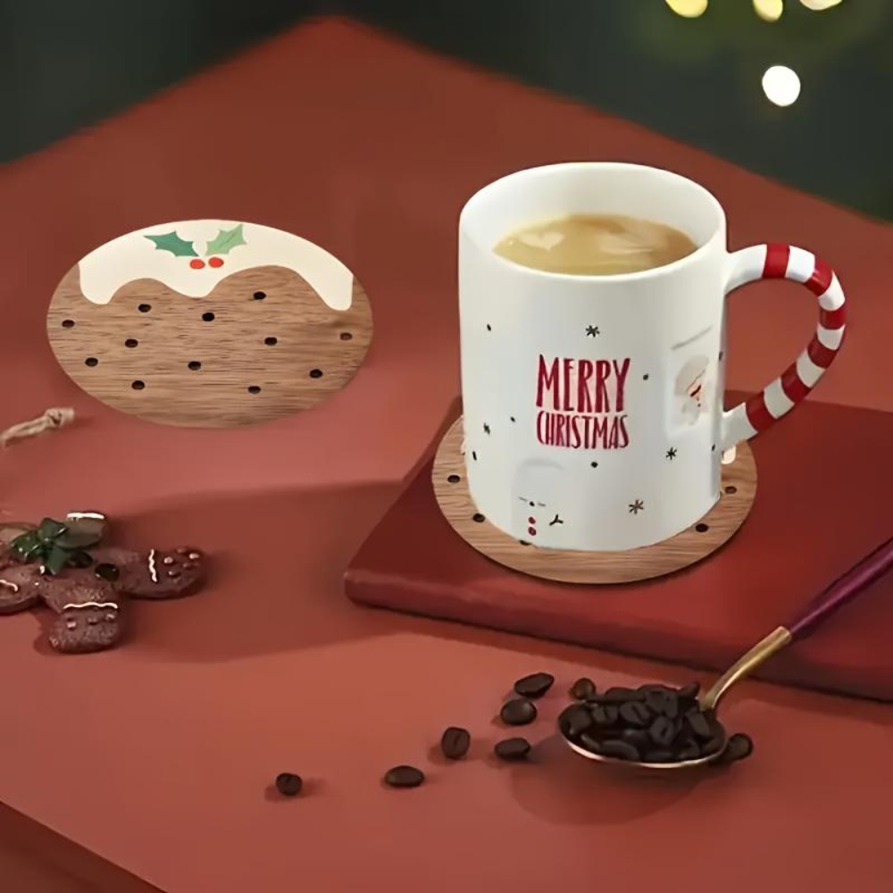 Houten Onderzetters Set Puddin - Coffee Tea And Sugar Set recensie en prijs