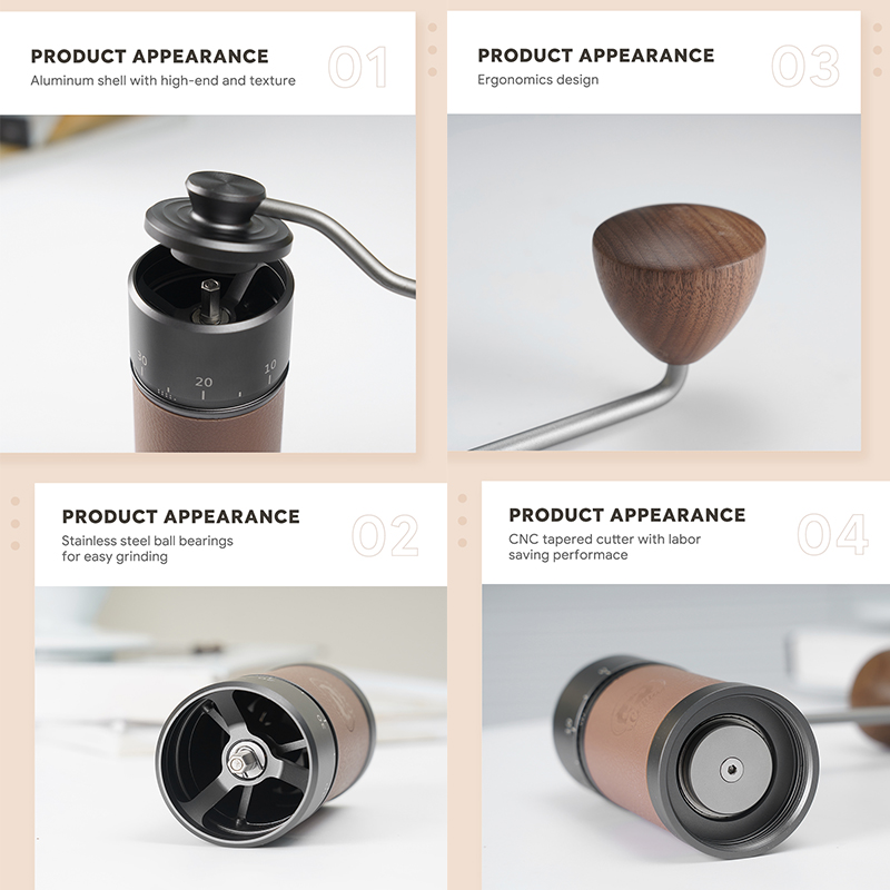 icafilas Handmatige koffiemole - Burr Hand Grinder recensie en prijs